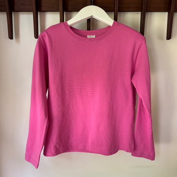 Hanna Andersson 100% Pima Cotton Long Sleeve Tee - size 8 years - Picture 1 of 5